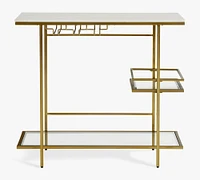 Delaney Marble Bar Console (34")