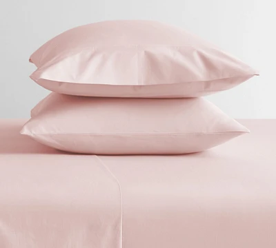 400-Thread-Count Organic Percale Pillowcases - Set of 2