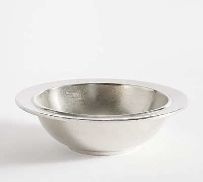 Rustic Metal Serving Bowl