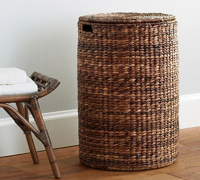 Seagrass Handcrafted Round Hamper