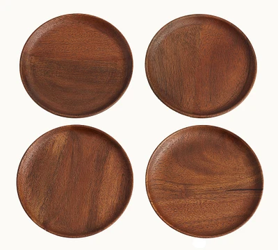 Chateau Wood Handcrafted Coasters - Set of 4