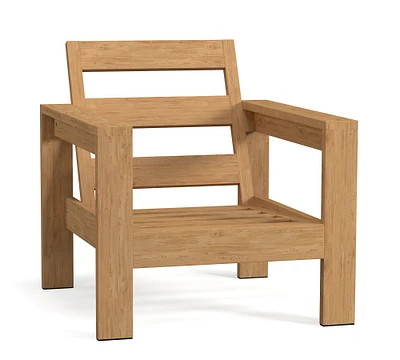 Malibu Teak Outdoor Lounge Chair