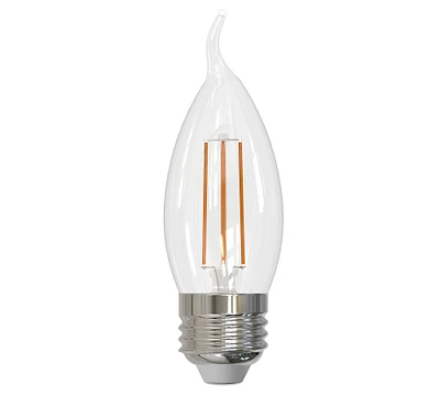 CA10 Filament Flame LED Bulb - Pack of 4