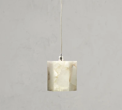 Beatrice Alabaster Mini Pendant (7")