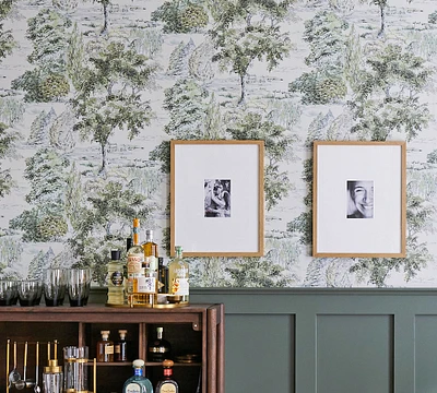 Scenic Tree Toile Removable Wallpaper