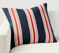 Americana Pieced Striped Pillow