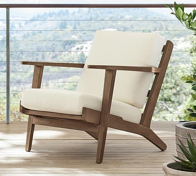 Raylan Teak Outdoor Lounge Chair