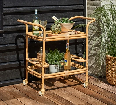 Carlo Handmade Outdoor Bar Cart (35")