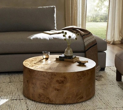 Crescent Round Coffee Table (31.5)