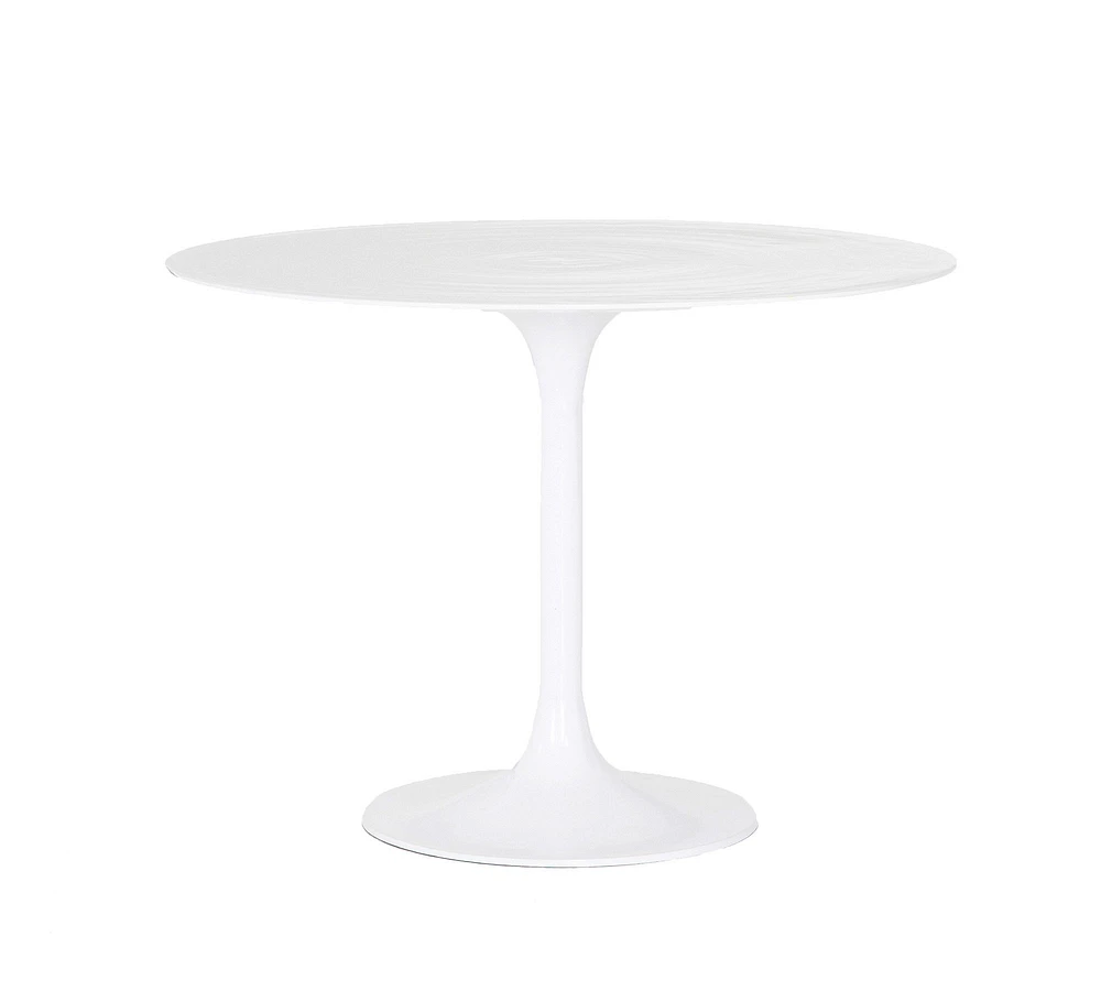 Collier Metal Round Outdoor Dining Table (42")