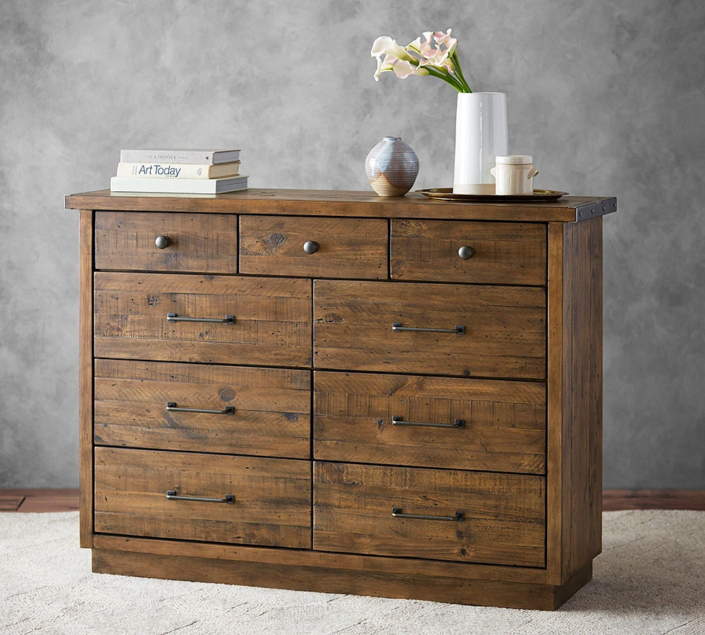 Big Daddy's Antiques Reclaimed Wood 9-Drawer Dresser (58")