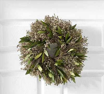 Live Dried Herb Wreath