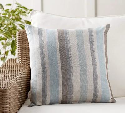 Sunbrella® Dayren Striped Outdoor Pillow