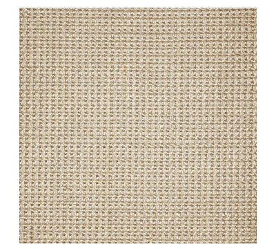 Custom Mini Basketweave Sisal Rug