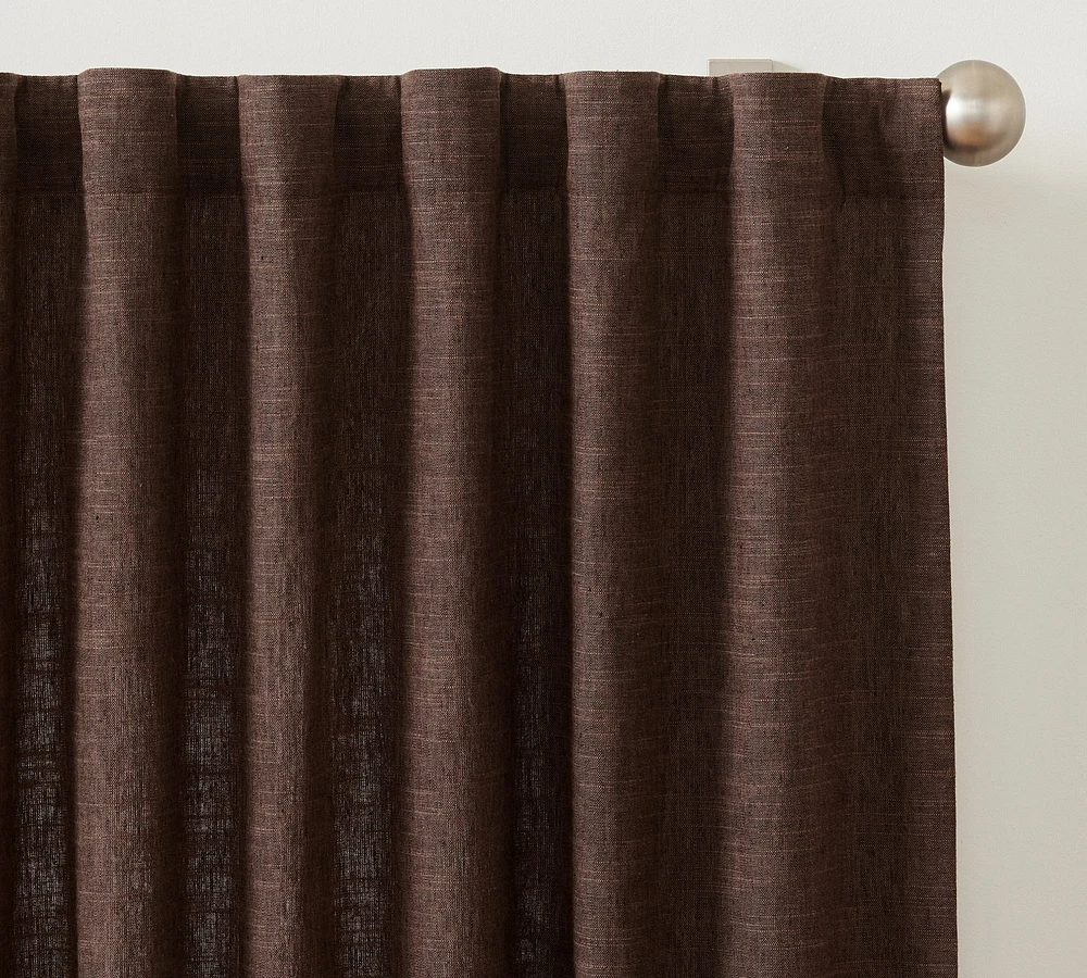 Open Box: Emery Linen Curtain