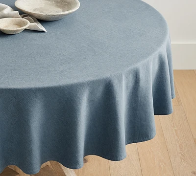 Open Box: Mason Round Linen Tablecloth