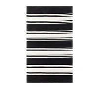 Modern Farmhouse Outdoor Performance Striped Rug