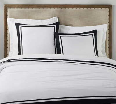 Open Box: Parker Organic Percale Duvet Cover