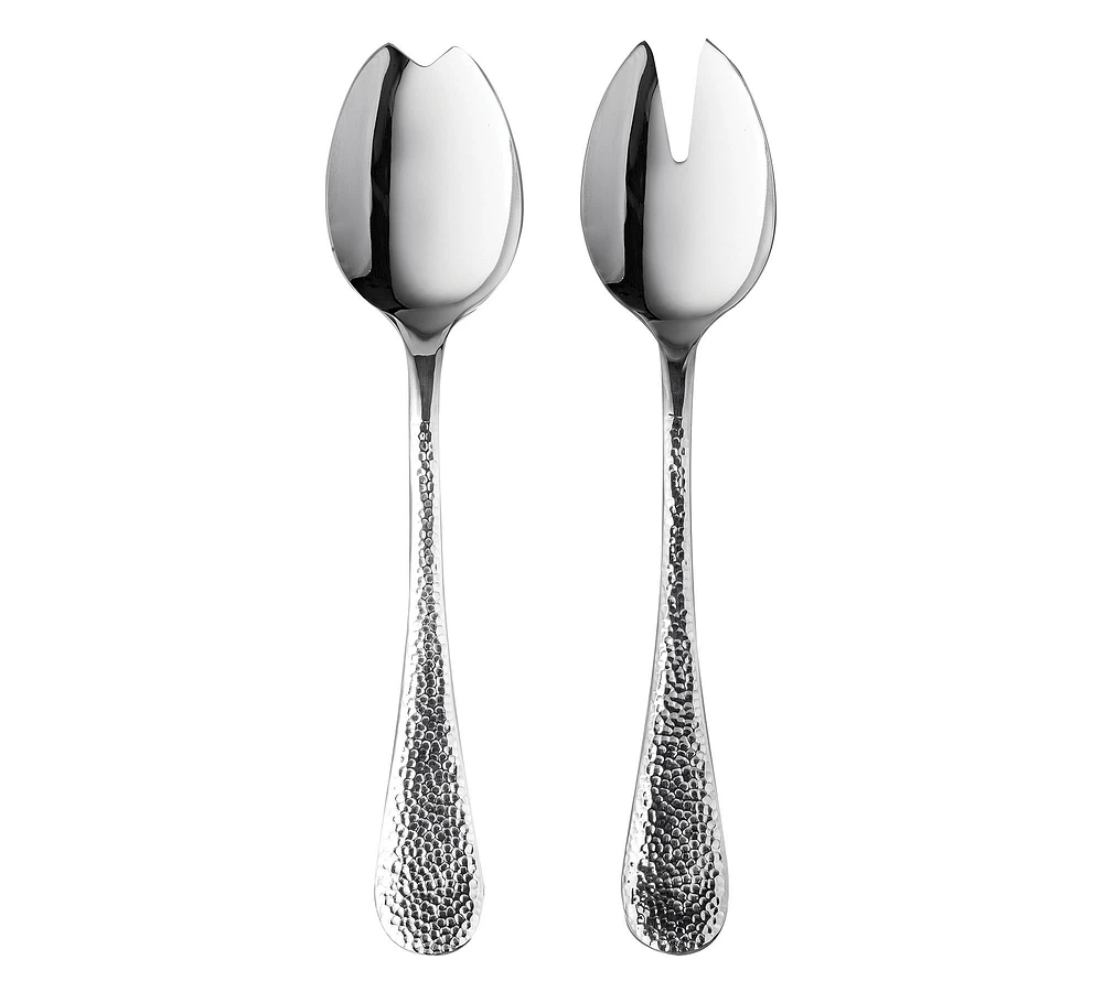 Mepra Epoque Hammered Serving Utensils - Set of 2