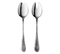 Mepra Epoque Hammered Serving Utensils - Set of 2