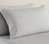 Open Box: Belgian Flax Linen Hemstitch Sheet Set
