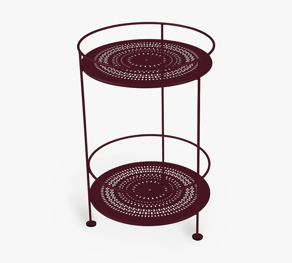 Fermob Metal Round Guinguette Outdoor Side Table (16")