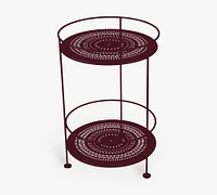 Fermob Metal Round Guinguette Outdoor Side Table (16")