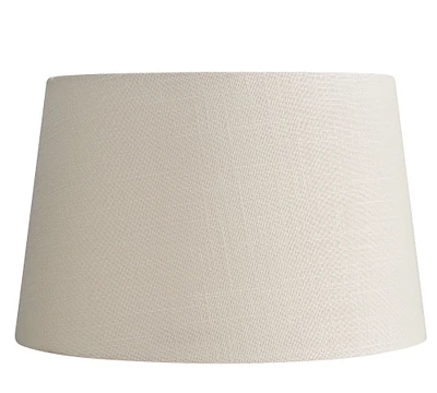 Gallery Linen Tapered Drum Lamp Shade (10"-20'')