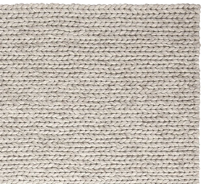 Chunky Knit Sweater Rug Swatch - Free Returns Within 30 Days