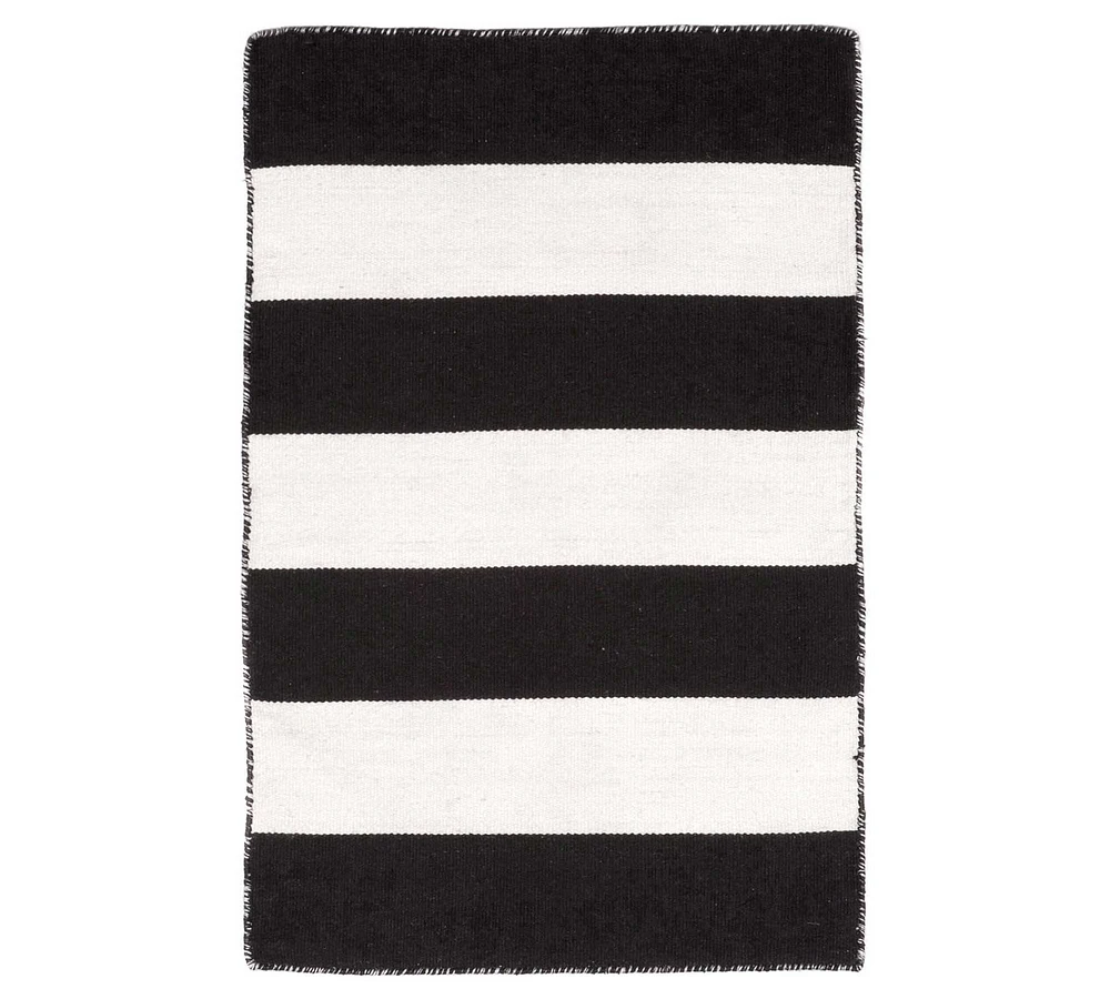 Alfie Outdoor Striped Rug