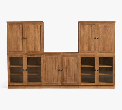 Reed Modular Bar Set with Cabinets (108")