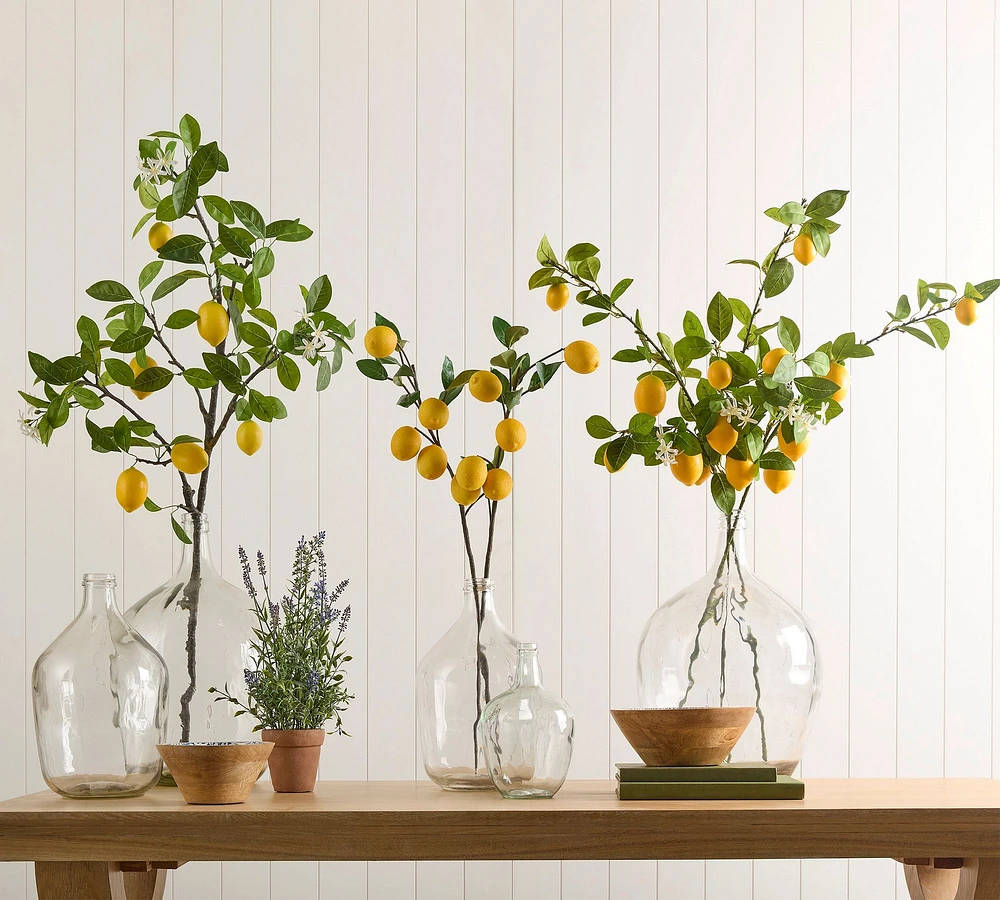 Faux Lemon Branches