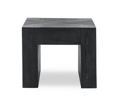 Raymond Square Reclaimed Wood End Table (24")