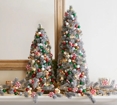 Open Box: Peppermint Twist Bauble Tree