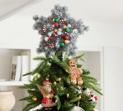 Open Box: Lit Candy Bauble Star Tree Topper