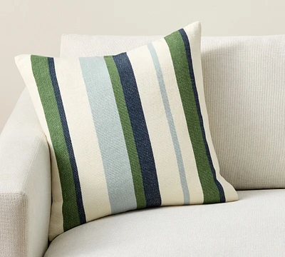 Everyday Linen Striped Pillow