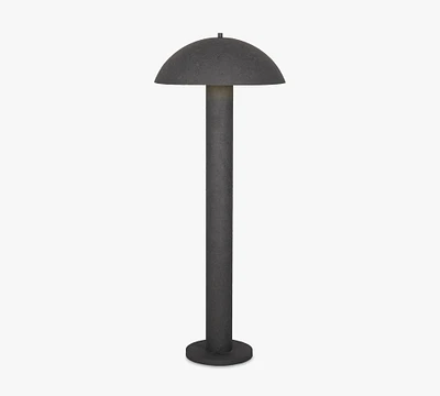 Olive Ceramic Floor Lamp (60")