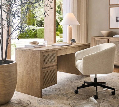 Marina Cane Executive Desk (64")
