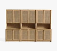Marina Cane Storage Cabinet Set (72"-108")