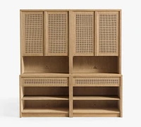 Marina Cane Storage Cabinet Set (72"-108")