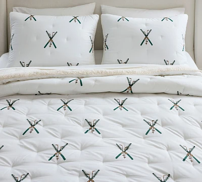 Open Box: Alpine Ski Sherpa Comforter