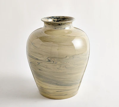 Handcrafted Marbled Ceramic Collection