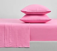 Open Box: Belgian Flax Linen Hemstitch Sheet Set