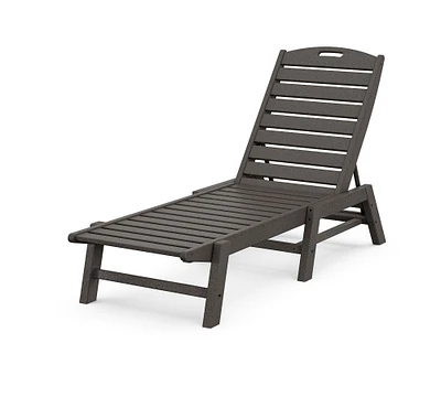 Polywood Outdoor Single Chaise Lounge