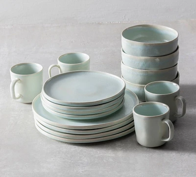 Fortessa Cloud Terre No.3 Stoneware 16-Piece Dinnerware Set