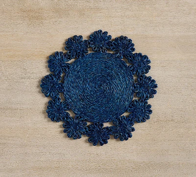 Abaca Handcrafted Flower Placemats