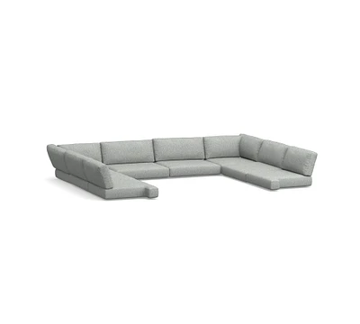 Huntington Slope Arm 8-Piece Sectional Cushion Cover