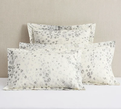 Snow Leopard Percale Sham