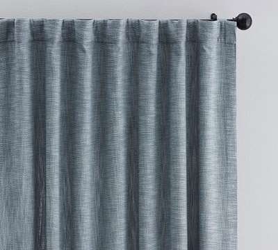 Seaton Textured Cotton Blackout Curtain