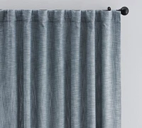 Seaton Textured Cotton Blackout Curtain